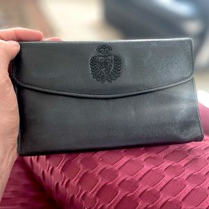 Vintage Mundi genuine black leather wallet- good condition❤️❤️